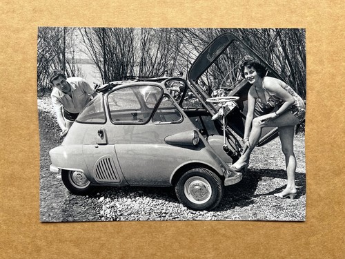 Isetta bubble car press - isetta, car'