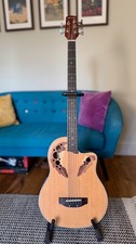 Bass Guitar 5 String Electro Acoustic 'Ovation Style' Gear4music
