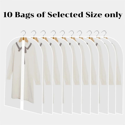 10x clear polythene garment - polythene,