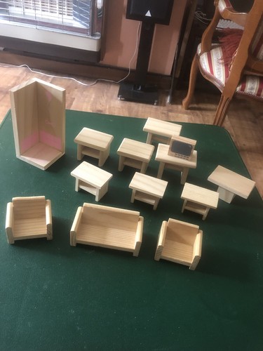 Dolls house furniture lot - dolls, 7