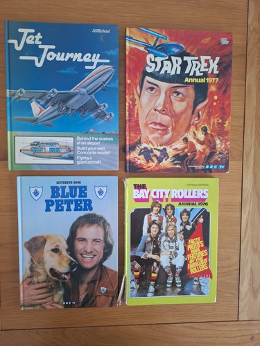 Vintage annuals from 1970s - annuals,