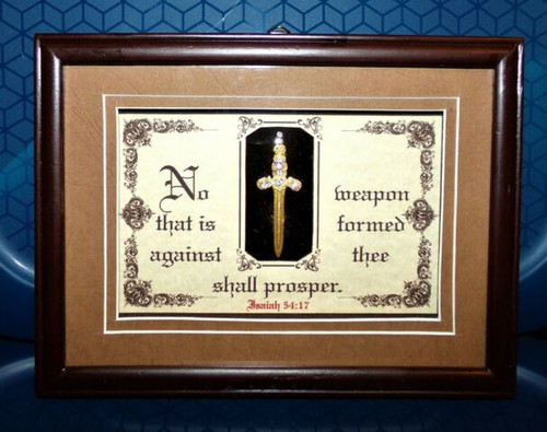 Bible verse plaque shadow - 3d,