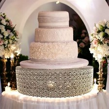 LUXURY RHINESTONE CAKE STAND -
