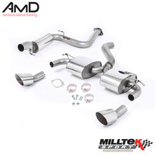 Milltek Sport MK2 Focus RS Cat