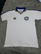 Leeds United 1977 Home Score Draw Admiral Small 18” Pit To Pit