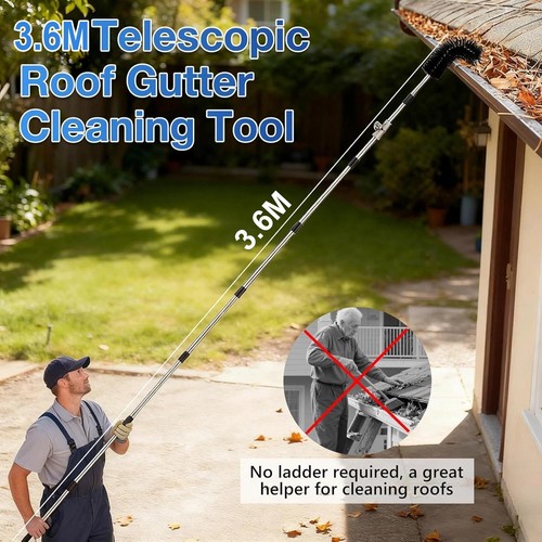 Gutter cleaner telescopic - cleaner,