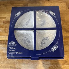 Ringtons Collectables Willow Pattern Quarter Dishes