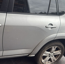 TOYOTA RAV4 SR180 5DR 2008-2012 DOOR PASSENGER SIDE REAR LEFT N/S SILVER [1D6]