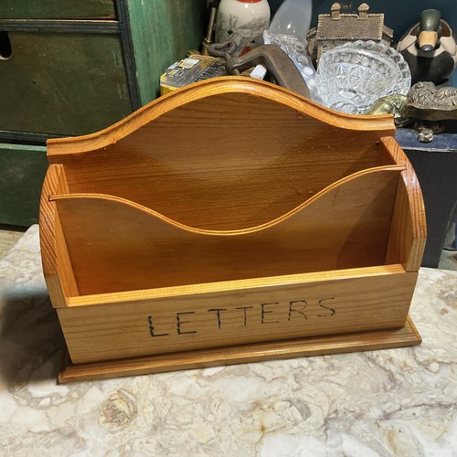 Wooden desktop letter - wooden,