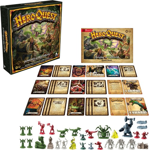 Avalon hill heroquest jungles - hill,