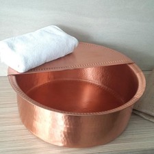 Handmade Copper Pedicure Bowl