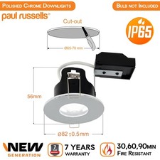 IP65 Fire Rated LED GU10