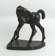 ART DECO SKEAPING STYLE BRONZE