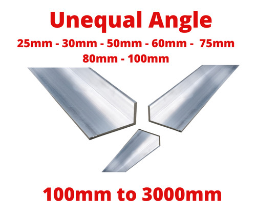 Aluminium unequal angles - aluminium,