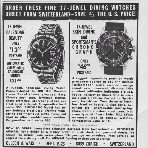 1965 ollech wajs - ollech, automatic