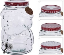 4L Glass Drinks Dispenser
