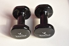 3 KG X 2 LADIES DOMYOS WEIGHTS BLACK