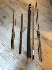 Fly Rods Daiwa Graphite 10’ Edgar Sealey 9’ Wilkes Osprey 9’ 6”c1900 +Another 