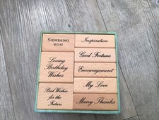8 x Anna Griffin Stamps Never