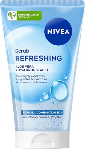 Nivea refreshing face scrub - nivea,