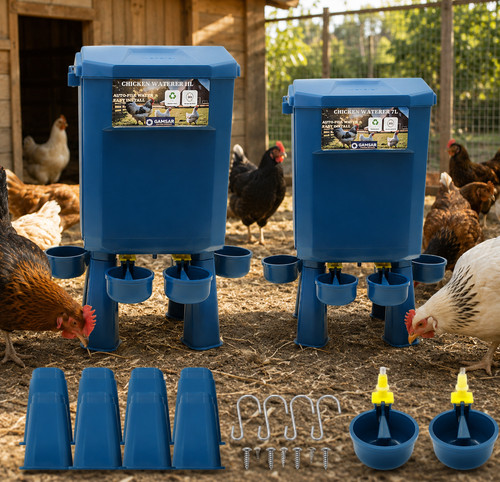 Kit with chicken drinkers - with, 2