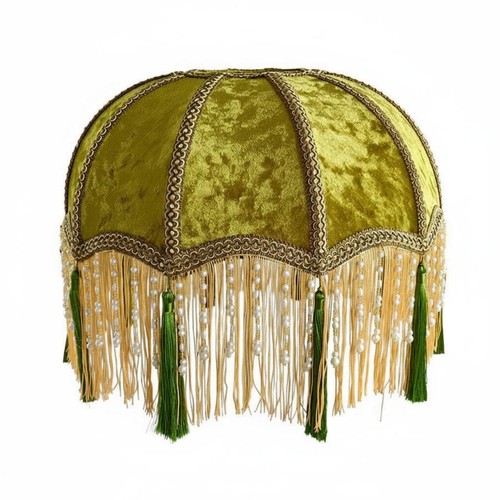 Tassel lampshade vintage - lampshade,