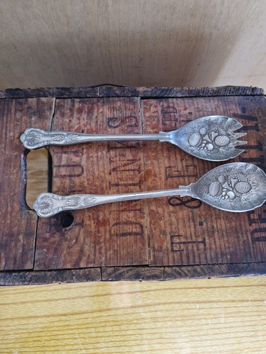 Vintage silver plated serving - vintage,
