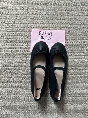 Girls kids black ballet - h&m,