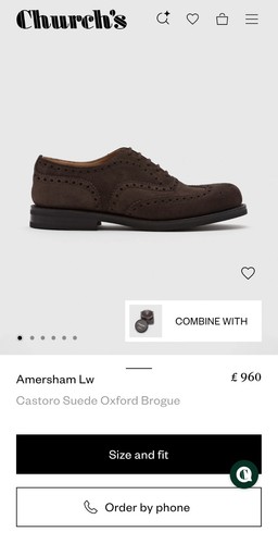 Church suede brogue - brogue, uk