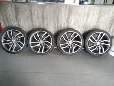 JAGUAR XF LABYRINTH 20" INCH ALLOY WHEELS SET SATIN DARK GREY X260 MK2 T2H5949