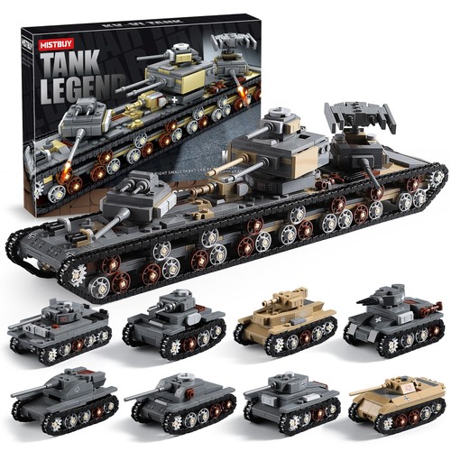 1165 piece ww2 army tank - ww2,