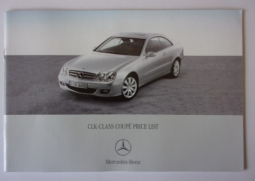 Mercedes benz clk coupe orig - benz,