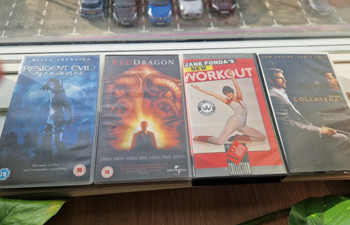 Vhs small collection of - -,