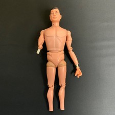 Vintage Palitoy Action Man Brown Painted Head Doll Figure 1960’s VAM For Repair