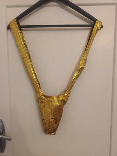 Mens gold foil - foil, mankini