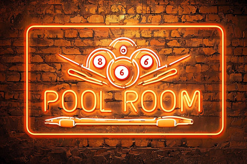 Pool room neon - neon, look