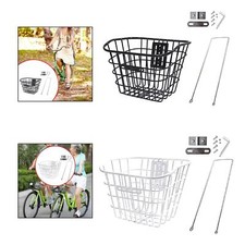 Bike Front Basket Bicycle Front Basket Easy Installation Women Men Luggage