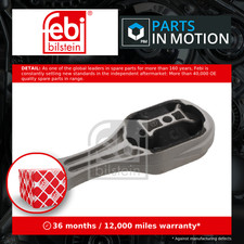 Engine Mount fits RENAULT SCENIC Mk3 1.6 Rear Lower 2009 on Mounting 112380004R