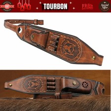 TOURBON Vintage Leather Rifle