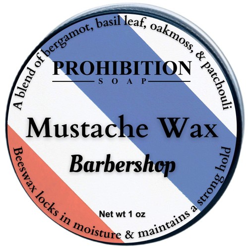 Barbershop mustache wax - mustache,