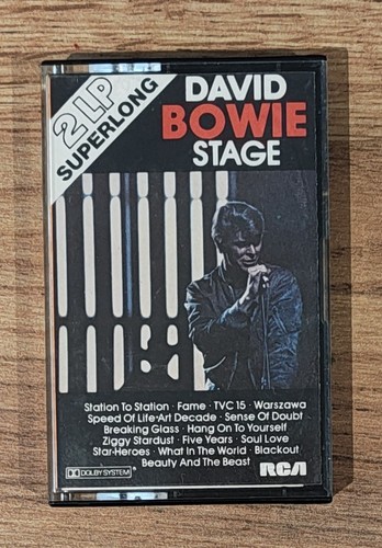 Cassette david bowie - cassette, stage