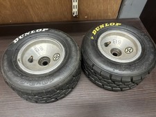 Silver cadet kart Jet rims -