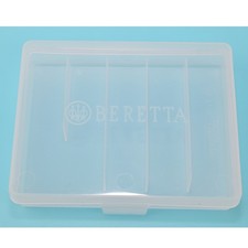 Beretta Optima Choke Box Transparent Clear Holds 5 Chokes Gun Sports 