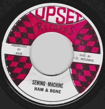 Ham & Bone - Sewing Machine / Plucking Machine, 7", (Vinyl)