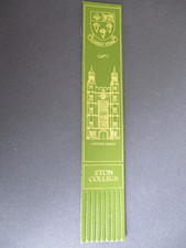 Leather BOOKMARK ETON COLLEGE