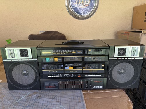 Vintage boombox dynasty ak9000 - boombox,