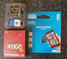 R4i  RTS 3DS Card + 8GB Micro