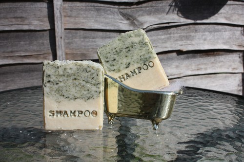 Shampoo text soap stamp - , 3