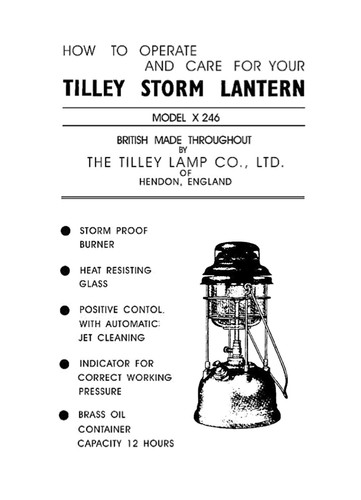 Tilley storm lantern - tilley,