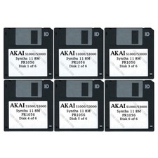 Akai S1000 / S3000 Six Floppy